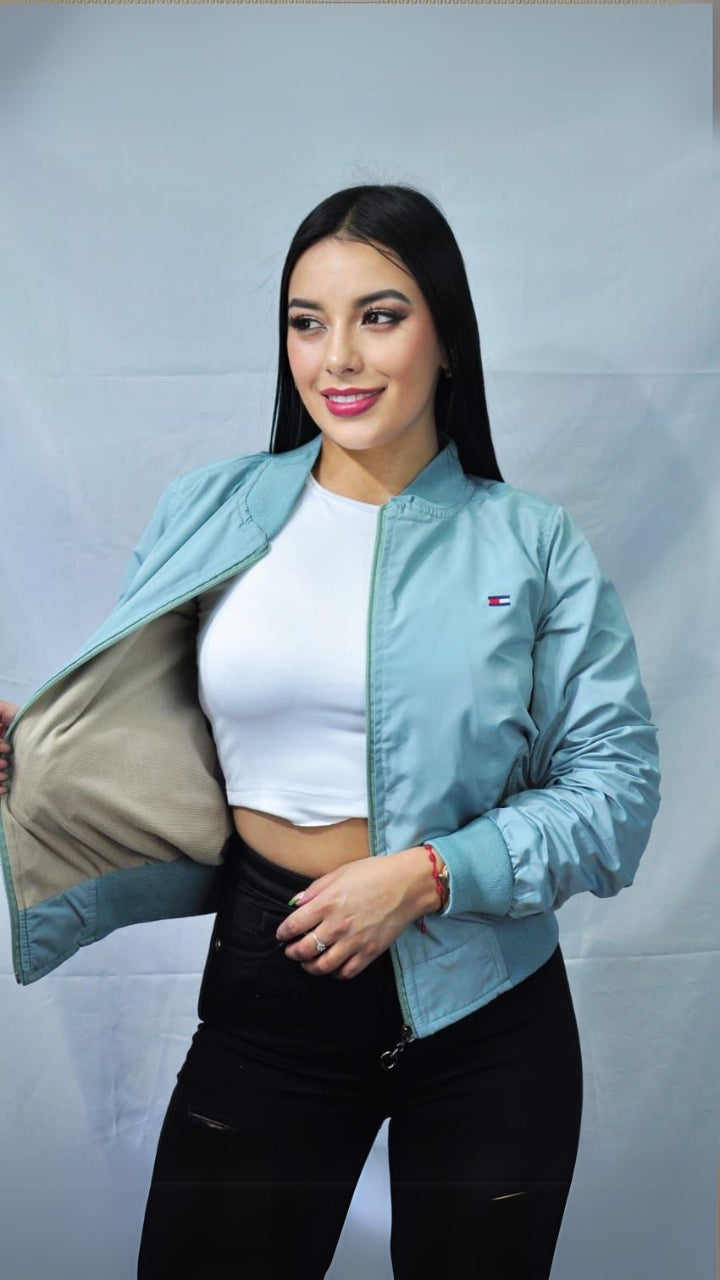 Chaqueta Tomy piloto clásica mujer