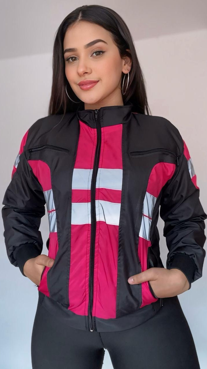 Chaqueta reflectiva impermeable