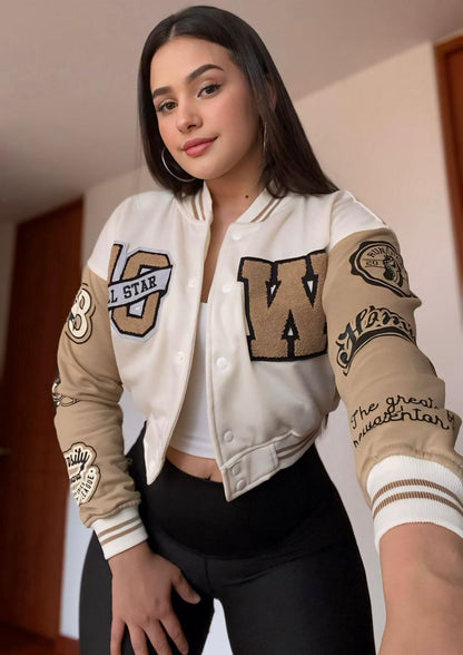 Beisbolera en algodón Mujer