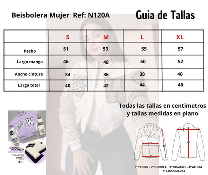 Beisbolera en algodón Mujer