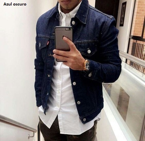 Chaqueta en jean para caballero