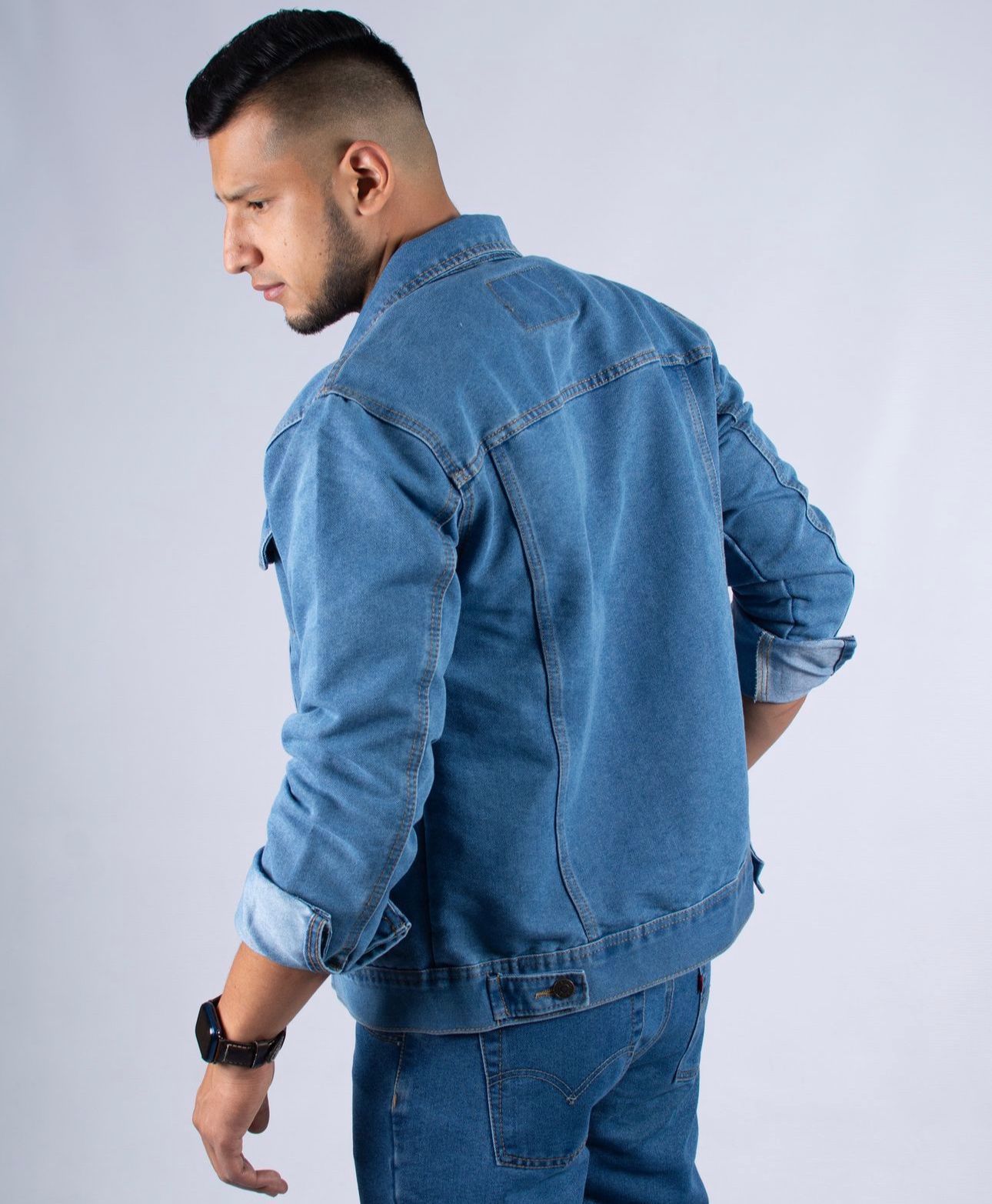 Chaqueta en jean para caballero