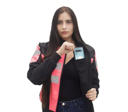 Chaqueta reflectiva impermeable
