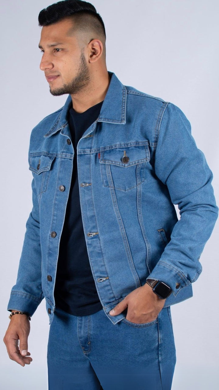Chaqueta en jean para caballero