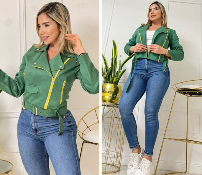 Chaqueta Gamuza para Damas